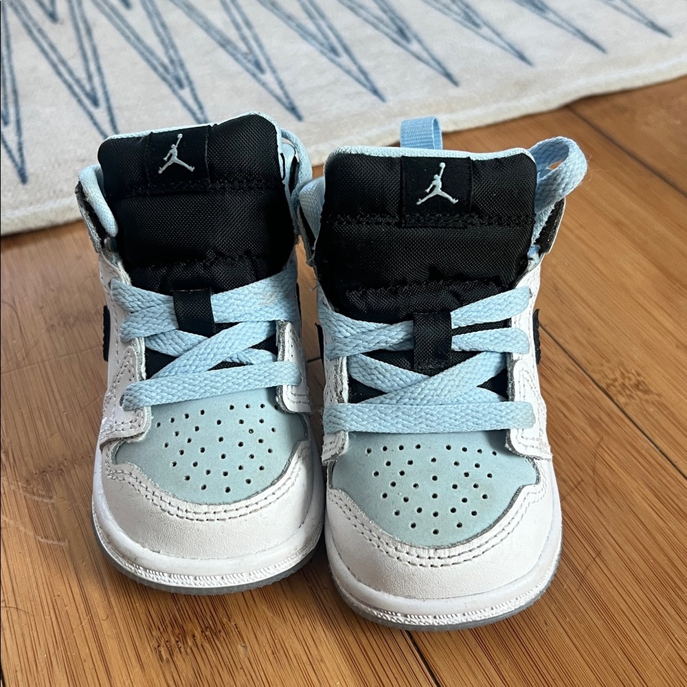 Jordan Kids Sneakers - Black and Light Blue
